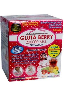 X12 Gluta Berry 200,000mg Skin Whitening and Anti Aging Fast Action